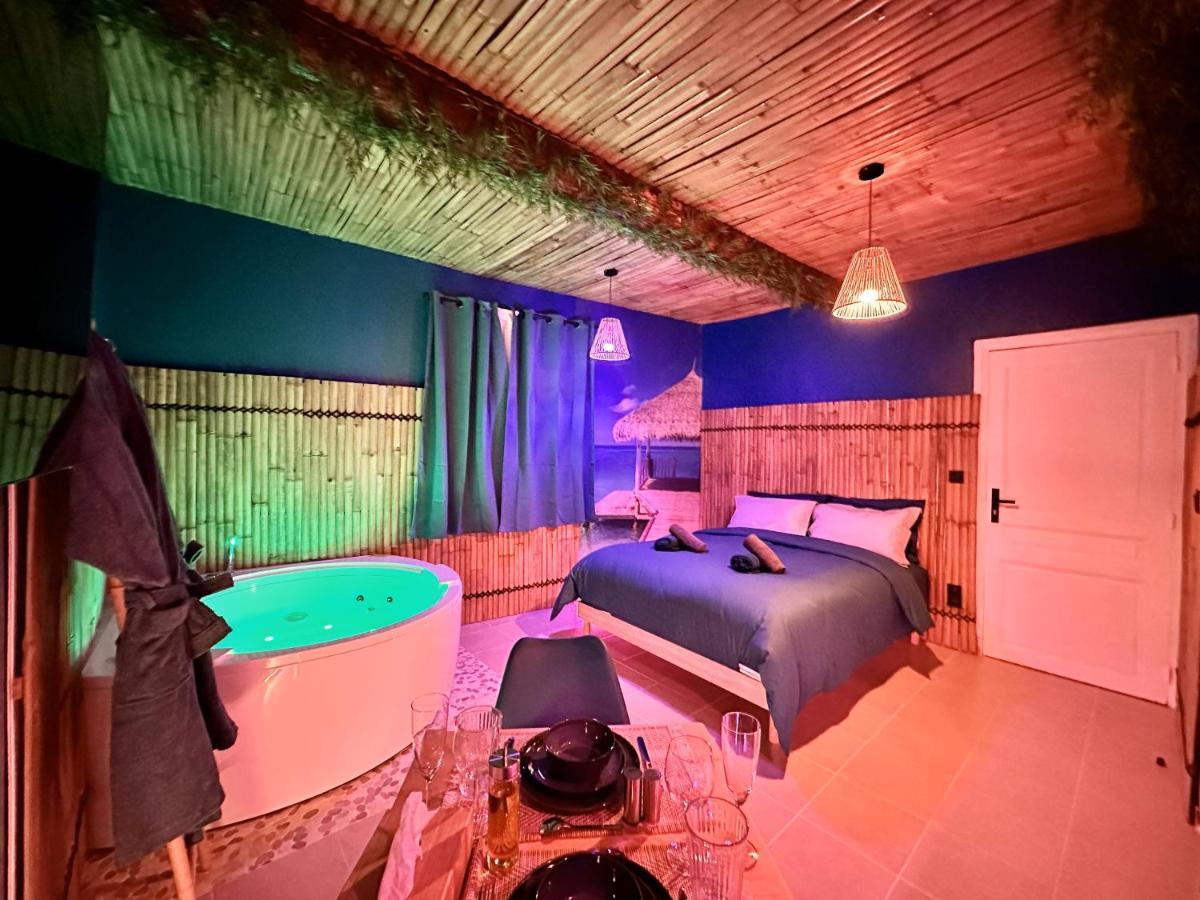 Narbnb - Bora-Bora Suite - Jacuzzi - Centre - Clim นาร์บอนน์ ภายนอก รูปภาพ